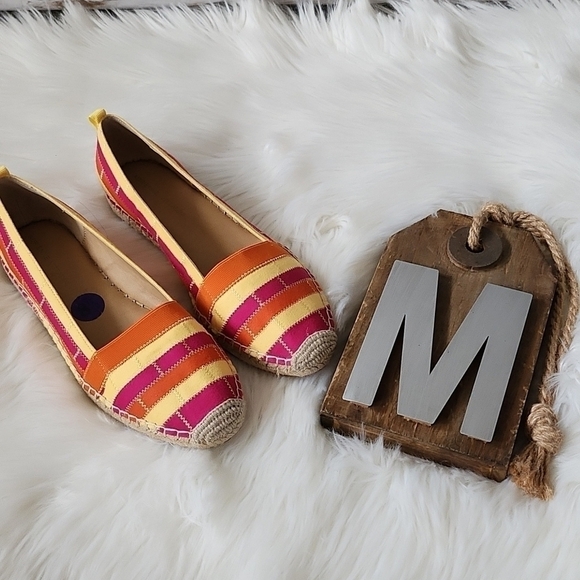 Adrienne Vittadini Shoes - Adrienne Vittadini multicolored striped espadrilles NWOT